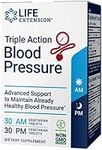 Life Extension Triple Action Blood Pressure (30 AM Tablets and 30 PM Tablets), 60 Tablets