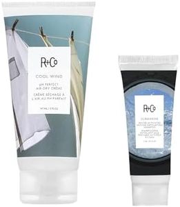 R+Co Cool Wind pH Perfect Air Dry Crème (5 Oz) + Bonus Travel Size (.5 Oz) | Hydrates + Tames + Softens | Vegan + Cruelty-Free |