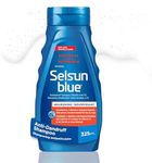 Selsun Blue Botanical Anti-Dandruff Shampoo, 3% Salicylic Acid, 8 Moisturizers, Vitamins B3 & E to Promote Healthy Looking Hair Daily, Helps Relieve Itching & Flaking, Light Citrus Fragrance, 325mL