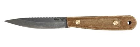 Case XX RW Caper Roland Welker Tan Micarta Carbon Steel 50629 Fixed Blade