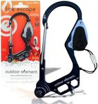 OUTDOOR ELEMENT Fire Escape, Emergency Escape Tool, Seatbelt Cutter, Window Breaker, Multi Tool, Fire Starter, Carabiner, and Much More