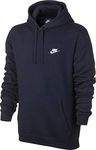 Nike Men's Club Fleece Pullover Hoodie (NAVY, MEDIUM)