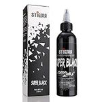 Stigma Black Color Scale Tattoo Ink 4oz （120ml）USA Vegan Pigment Tattoo Ink Black Set (Super Black)