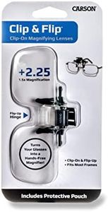 Carson Optics Clip&Flip Lenti d'ingrandimento,(+2.25)