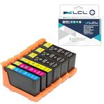 LCL Compatible for Lexmark 100XL 105XL 108XL 14N1068 14N1069 14N1070 14N1071 High Yield (6-Pack 3Black Cyan Magenta Yellow) Ink Cartridge for LEXMARK Impact S300 S301 S302 S305 S308 S402 S405 S408