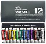 Holbein Artists Gouache Set of 12 �Ｇ702 5ml tubes