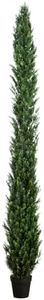Nearly Natural 12ft UV Resistant Artificial Cedar Pine Tree Indoor/Outdoor Greenery