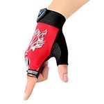 Children Cycling Fingerless Gloves Breathable Half Finger Non-slip Shock-absorbing Kids Bike Riding Gloves Outdoor Sports Gloves for Fishing, Bicycle, Roller Skating, Hunting, Climbing for Girls Boys