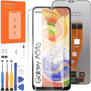 Screen for Samsung Galaxy A04E Screen Replacement for Samsung A042 LCD Screen SM-A042F,SM-A042M Touch Display Digitizer Assembly Repair Parts（Black）