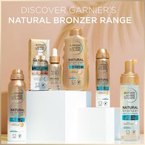 Garnier Ambre Solaire Self Tan Body Mist, Dark, Quick Dry, 150ml – Vegan, Streak-Free