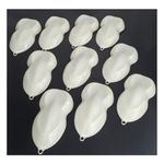 VZB 10PCS ABS Plastic Car Display Speed Shapes for auto Painting Wrapping Sample Exhibition Display White