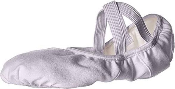 Capezio Hanami Ballet Shoes Canvas Adult 9.5; Medium; White