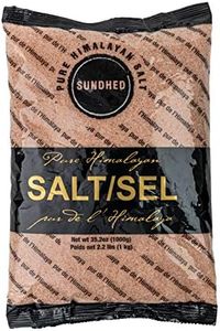 Sundhed Pink Himalayan Gourmet Salt (Fine) | 1 Kg (2.2 Lbs) | Natural Sherpa Rock Salt for Seasoning | Keto Friendly and Kosher Certified, 1000 Grams