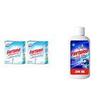 Fortune Dishwasher Active Salt - 1 kg (Pack of 2) & Fortune Rinse Aid - 500 ml