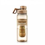 Vasukie Detachable Food Infuser Water Bottle | BPA-Free, Food Grade & Reusable | Leakproof Wide Mouth Bottle | Freezer & Fridge Safe | Durable & Stylish for Gym, Travel & Kitchen (Infuser Bottle)