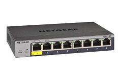 NETGEAR 8-Port Gigabit Ethernet Smart Managed Pro Switch (GS108T) - Desktop