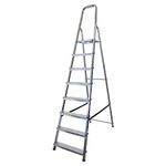 Abbey Aluminium Platform Step Ladder 8 Tread