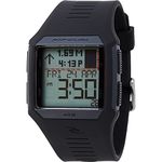 RIP CURL Rifles Tide Surf Watch Black - Waterproof Sprayproof