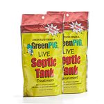 GreenPig Solutions 53 Concentrated Formula Live Septic Tank Treatment, 2 Year Supply