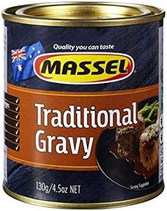 Massel Traditional Gravy Powder - Plant Based, Low FODMAP & Gluten-Free, 130g x 6 Pack