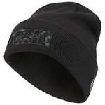 Reebok CF U Graph Beanie, Men's Hat, Black, One