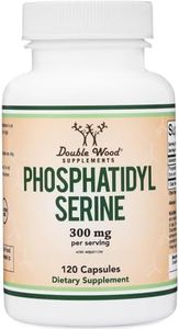 PhosphatidylSerine Supplement 300mg Per Serving, 120 Capsules (Phosphatidyl Serine Complex) by Double Wood