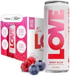 Be LOVE Electrolyte Still Water - Flavored Water for Daily Hydration, Exercise, Work & Wellness - Magnesium, Potassium & Sodium - Zero Sugar, Gluten Free (Berry Bliss, 12oz x 12ct)