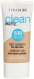 COVERGIRL - Clean Matte BB Cream, Oil-Free, Long-Lasting, Sensitive Skin, Lightweight, 100% Cruelty-Free