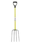 JCB - Professional Solid Forged Forks - Heavy Duty Professional Site and Gardening Tools - for Home Improvement, Digging, Mucking Out, Manure, Garden Borders, Weeding - Lifetime Warranty