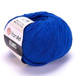 Yarn ArtYarnart Jeans Yarn, Amigurumi Cotton Yarn, Cotton Yarn Crocheting, Knitting Yarn, amigurumi Cotton Yarn, Turkish Yarn, 55% Cotton – 45% PAC (Poliacrylic) Color (47)