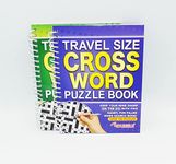 A5 Spiral Bound Travel Size Crossword Puzzle Book 1 Sent at Random