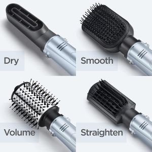 BaByliss Hydro-Fusion Hair Dryer Brush – Ionic Hot Air Styler