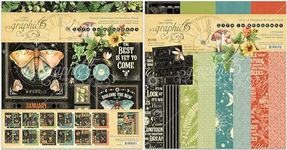 Graphic 45 Life is Abundant - 12x12 Decorative Papers - Collection Pack and Patterns & Solids Pack