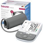 Beurer BM53 Automatic Blood Pressure Monitor, Clinically Validated Blood Pressure Machine with Arrhythmia & AFib Detection for Stroke Prevention, Made in The EU, Suitable During Pregnancy