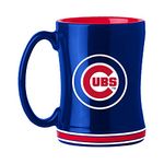 Boelter Brands MLB Chicago Cubs 14-Ounce Sculpted Relief Mug