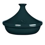 Emile Henry 735632 Made in France Tagine, 3.7 Quart, Ocean, Ceramic