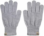 Minus33 Merino Wool Glove Liner - Warm Base Layer - Ski Liner Glove - 3 Season Wear - Multiple Colors and Sizes - Ash Gray - Medium