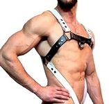 Goobester Tops Harness Leather Ches