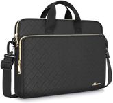 KIZUNA Laptop Sleeve Case 14 Inch Computer Shoulder Bag for 15" MacBook air M3 2024/Lenovo Flex 14/IdeaPad Flex 5/15.4 MacBook Pro/HP EliteBook 840 G5/Dell Latitude/14" Lenovo IdeaPad 3i Gen 6