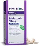 Natrol Advanced Sleep Melatonin Tablets, 10mg, 60 Count