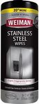 Weiman Stainless Steel Wipes, (Pack