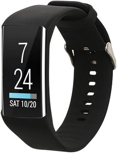 kwmobile Bracelet compatible avec Polar A360 / A370 bracelet - Bracelet de rechange pour fitness tracker en TPU - noir
