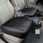 2 Pack Leather Front Car Seat Cover