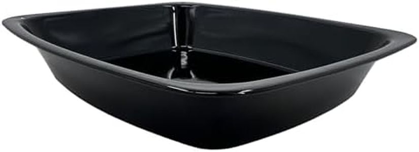 Samuel Groves UK Made Vitreous Enamel Roasting Tin Baking Tray Pans Set 37cm/33cm/28cm (38cm Extra Large)