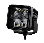 HELLA 1FA 358 176-851 LED-Spotlight - Black Magic Cube 3.2" - 12/24V - mounting/Bolted - Short distance lighting - Cable: 500mm - Plug: DEUTSCH plug