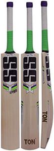 SS TON T20 LEGEND Handpicked English Willow Cricket Bat Ideal for leather Ball - 2018 Edition Anti Scuff Sheet and Bat Cover