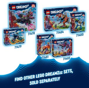 LEGO DREAMZzz 3-in-1 Knight Mech Building Set – Creative Toy