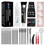 Libeauty Lash & Eyebrow Tint Dye Kit Lasting 8 Weeks for Professional Eyebrow or Lash Tinting(Black)