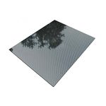 XMRISE Carbon Fiber Sheet Plate 3K 100% Panel Board Laminate Rigid for Robots plane RC Quadcopter Twill Glossy,400mm x 300mm x 1.5mm