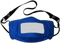 Mist Away See-Through Cotton Face Mask - Blue 1 count